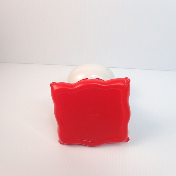 Vintage Hello Kitty Piggy Bank White w/ Gold Coin Sitting on Pillow RARE - Picture 6 of 7